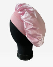 Load image into Gallery viewer, Barbie Satin Pink Hair Bonnet
