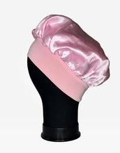 Load image into Gallery viewer, Barbie Satin Toddler Kids Pink Hair Bonnet
