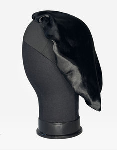 Satin Black Hair Bonnet