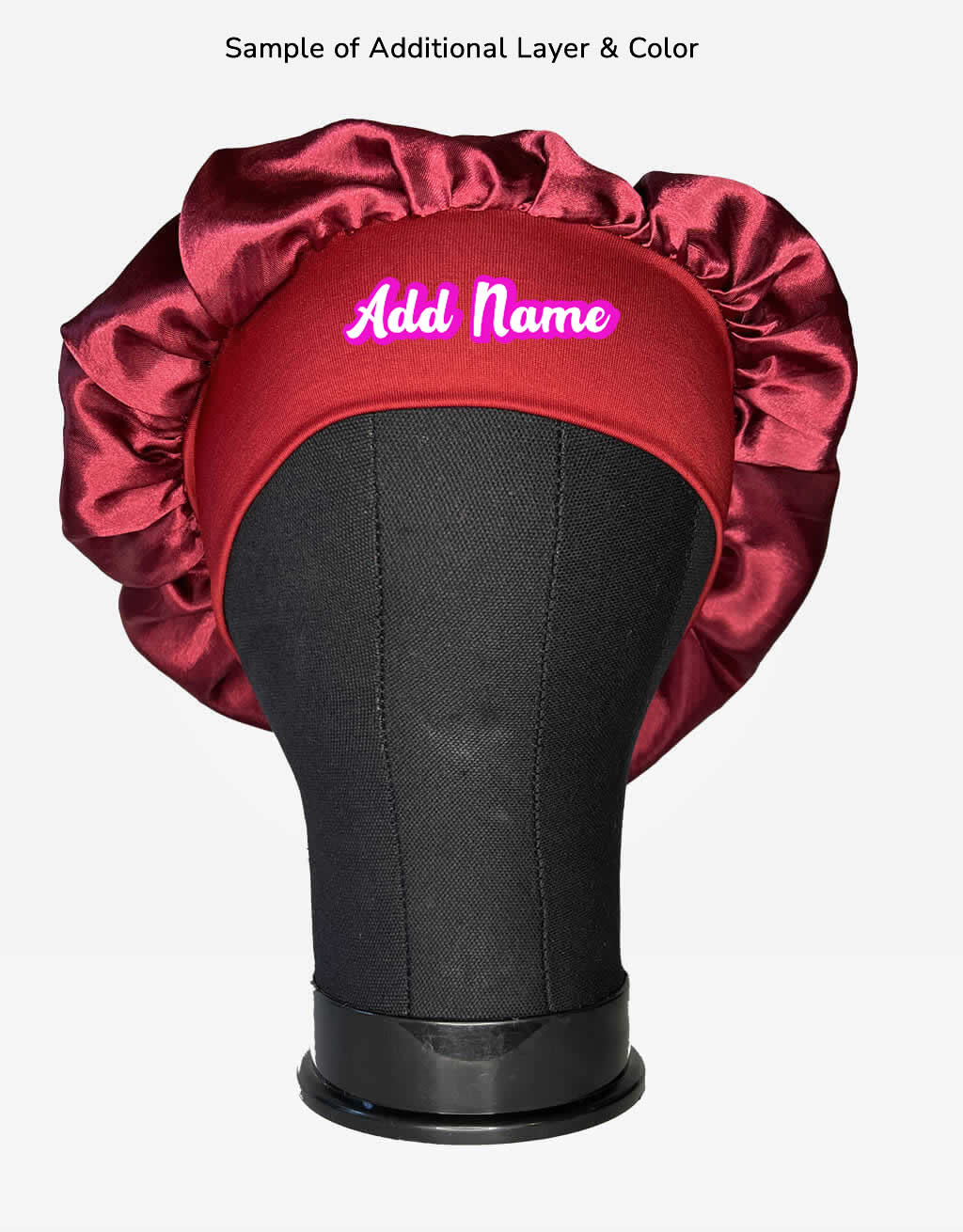 customized hair bonnet