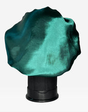 Load image into Gallery viewer, Satin Green Hair Bonnet
