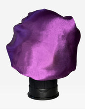 Load image into Gallery viewer, Satin Purple Hair Bonnet
