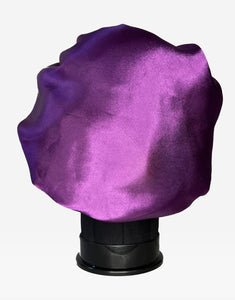 Satin Purple Hair Bonnet